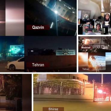 Iran’s Youth Attack Regime Centres of Repression on 5th Anniversary of November Uprising