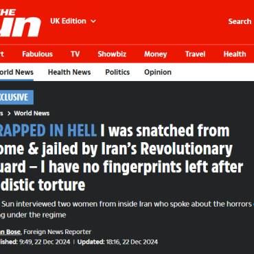 The Sun Interviews 2 Resistance Units Who Describe Horrors of Life in Iran